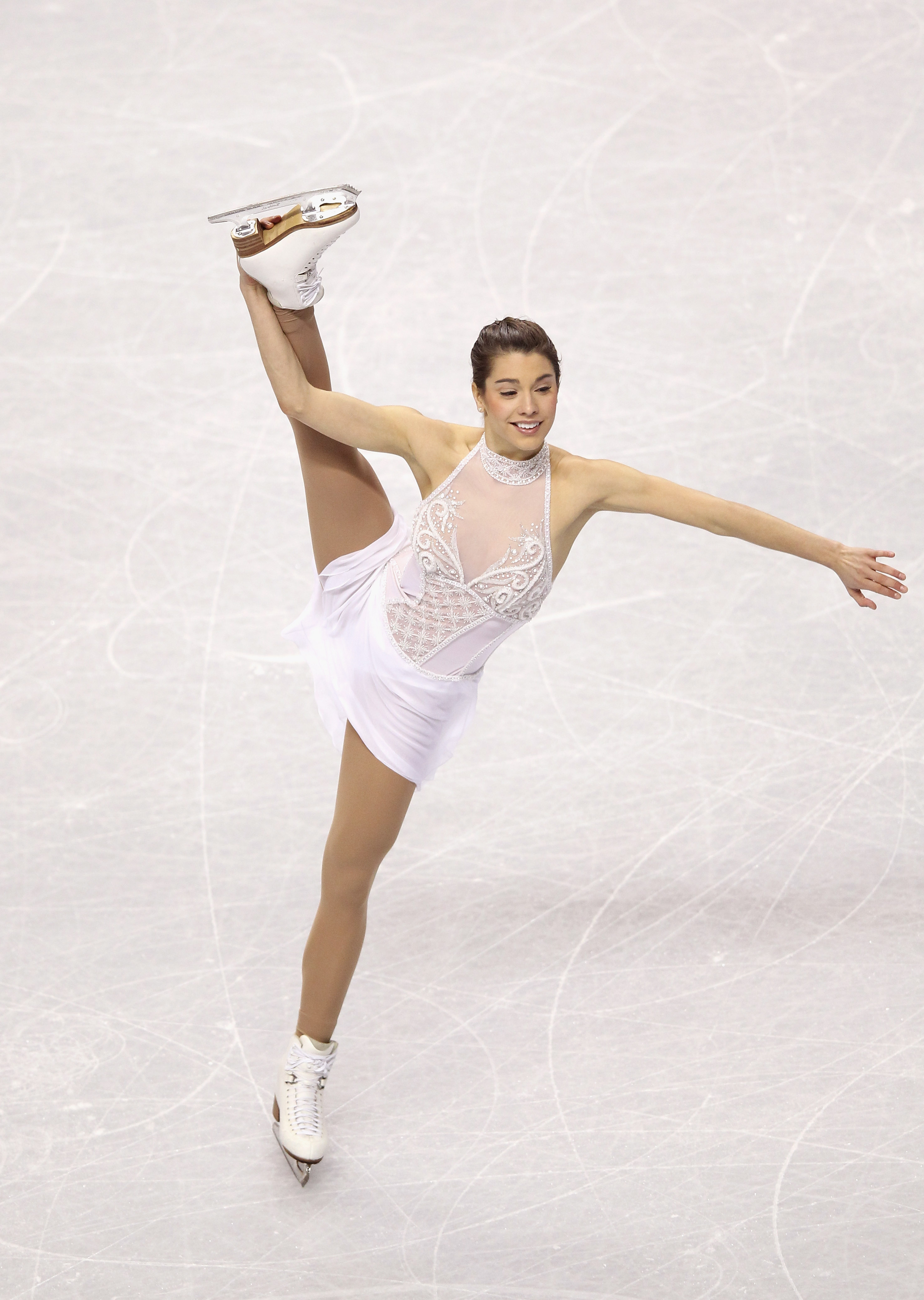 Alissa Czisny competes during the ladies free skate program during the 2012 U.S. Figure Skating Championships at HP Pavilion on January 28, 2012 in San Jose, California.
