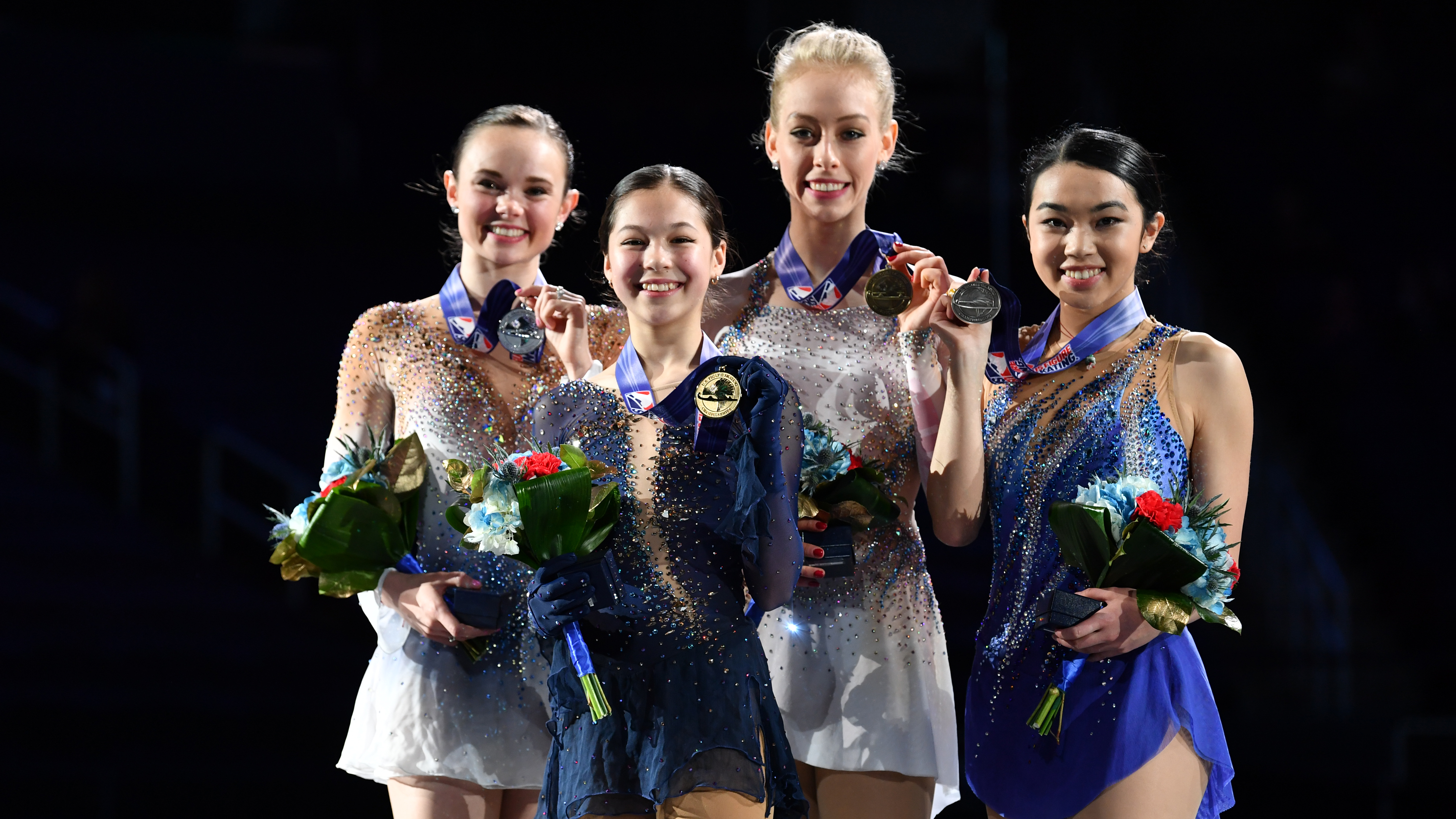 Championship Ladies Medalists - 2020 Toyota U.S. Figure Skating Championships