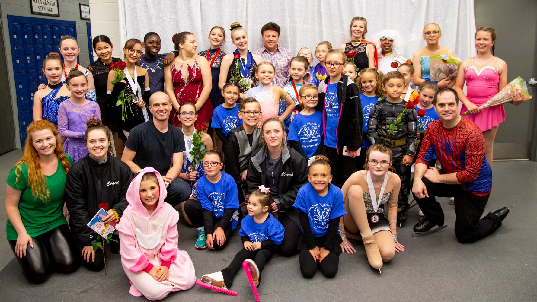 The Columbus FSA poses after their ice show.