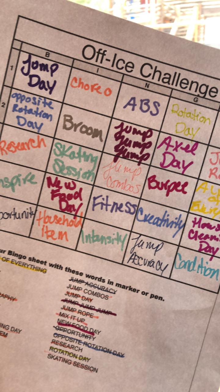 skater bingo