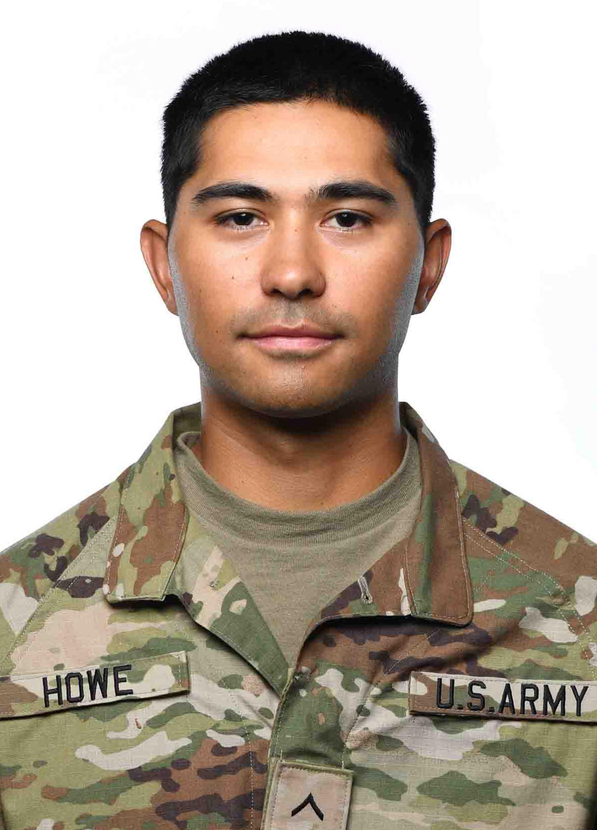 Spencer Howe in his military uniform