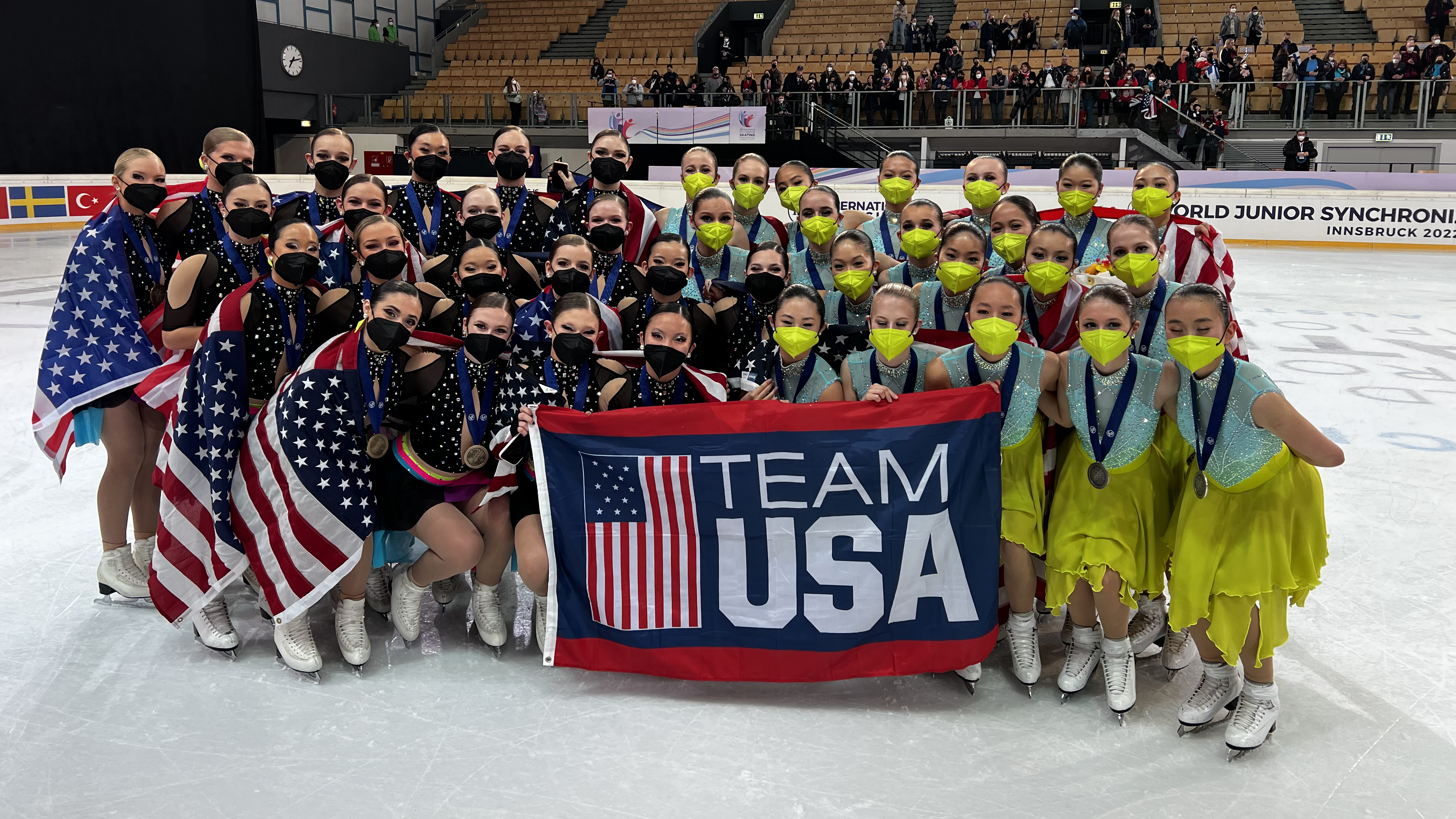 Team USA Earns Two Historic Medals at World Junior Synchronized Skating