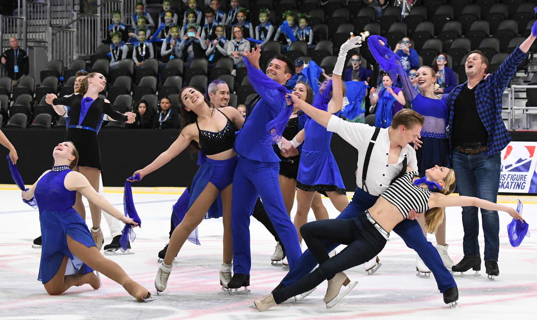 A picture from a Theatre on Ice performance