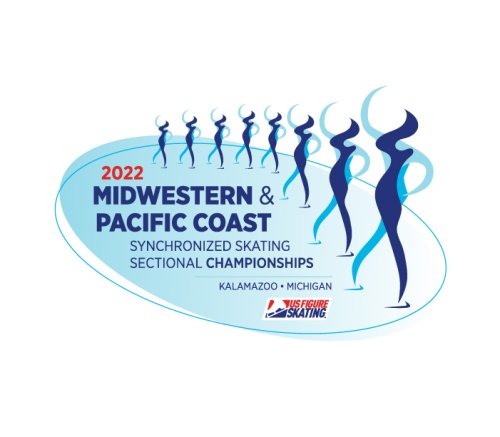 Logo for the 2022 Midwestern Pacific Coast Sectionals