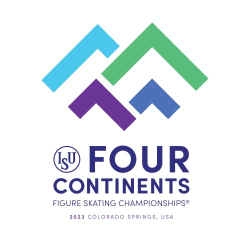 Logo for the 2023 ISU Four Continents Figure Skating Championships 