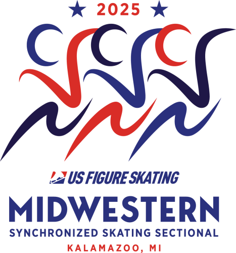 Logo for the 2025 Midwestern Synchro Sectional