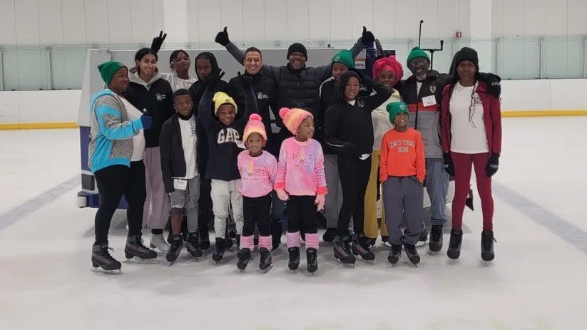 Barbados Skating Association members at the Miami Development Camp