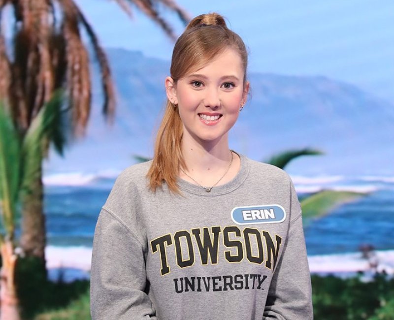 Towson figure skater on Wheel of Fortune