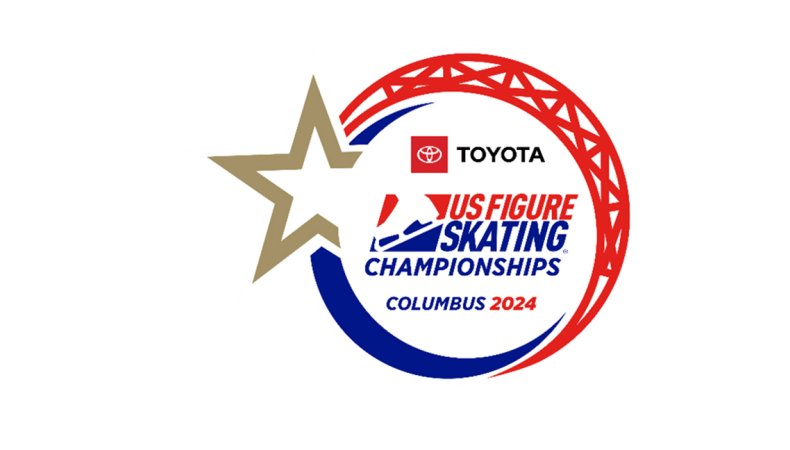 Logo for the 2024 Toyota U.S. Figure Skating Championships