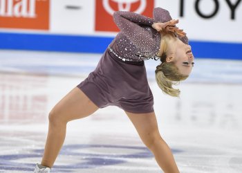 Amber Glenn performs at the 2020 U.S. Figure Skating Championships