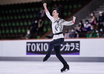 Vincent Zhou skates his free skate at 2021 Nebelhorn Trophy