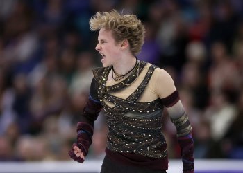 Ilia Malinin displays raw emotion during his short program