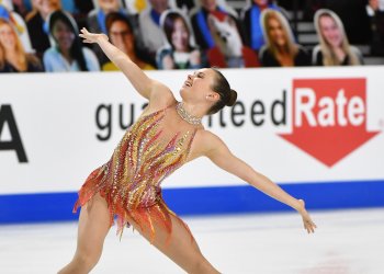 Mariah Bell at 2020 Guaranteed Rate Skate America