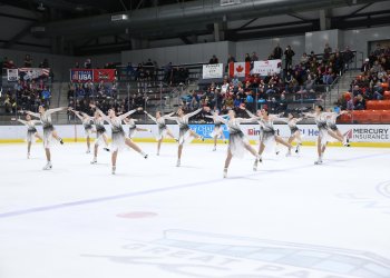 Teams Elite performs at the U.S. Synchronized Skating Championships.